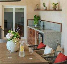 Luxury 7 Bedroom Villa with Heated Pool, Gym, Sauna, Jacuzzi and Sea Views in Dubrovnik, Sleeps 12-14